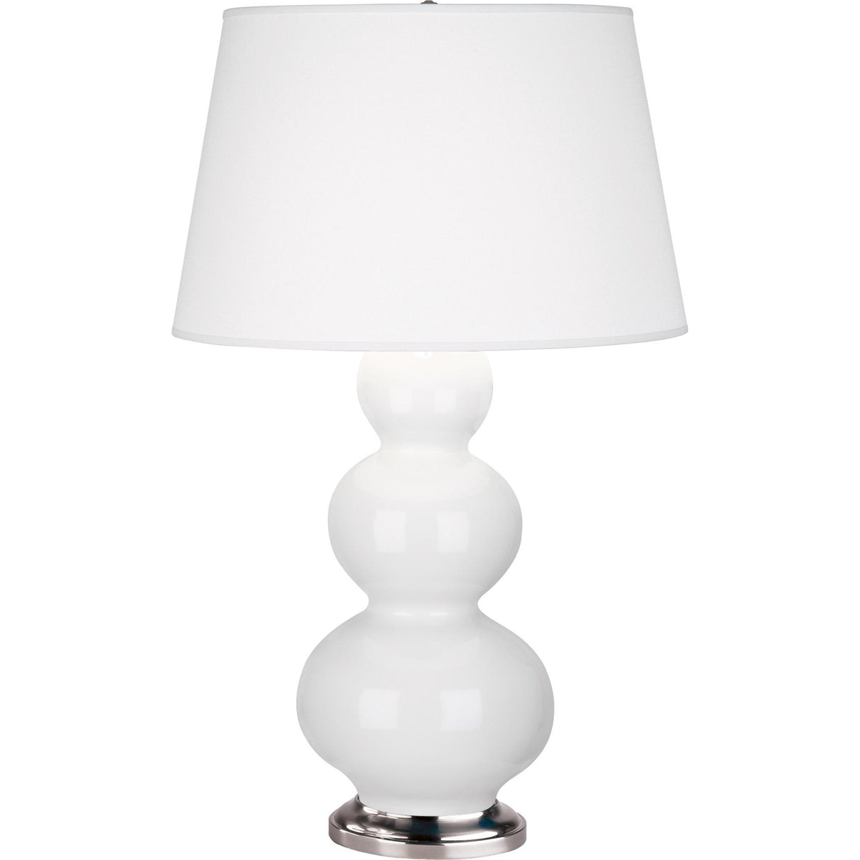 Robert Abbey (351X) 10" x 32.75" TRIPLE GOURD TABLE LAMP