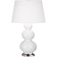 Robert Abbey (351X) 10" x 32.75" TRIPLE GOURD TABLE LAMP