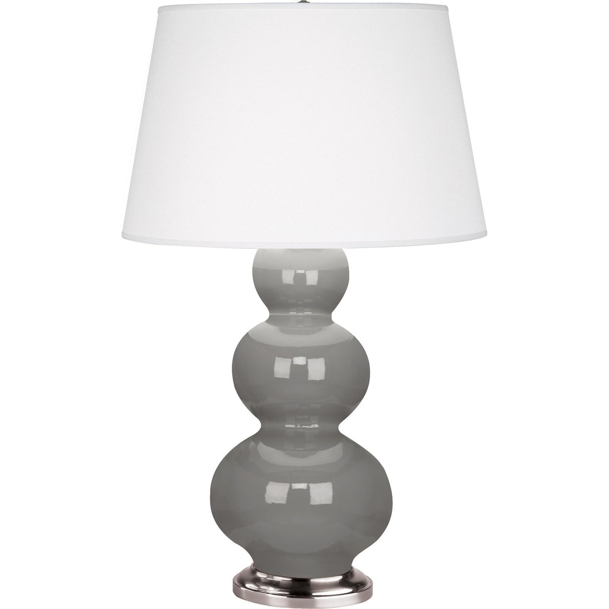 Robert Abbey (359X) 10" x 32.75" TRIPLE GOURD TABLE LAMP