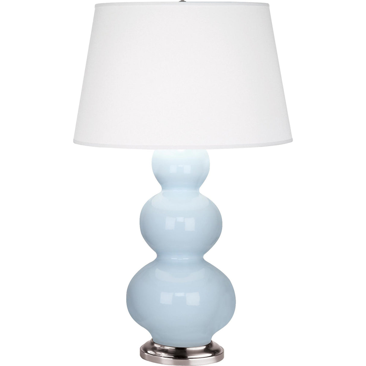 Robert Abbey (361X) 10" x 32.75" TRIPLE GOURD TABLE LAMP