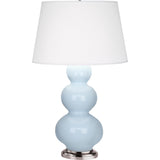 Robert Abbey (361X) 10" x 32.75" TRIPLE GOURD TABLE LAMP