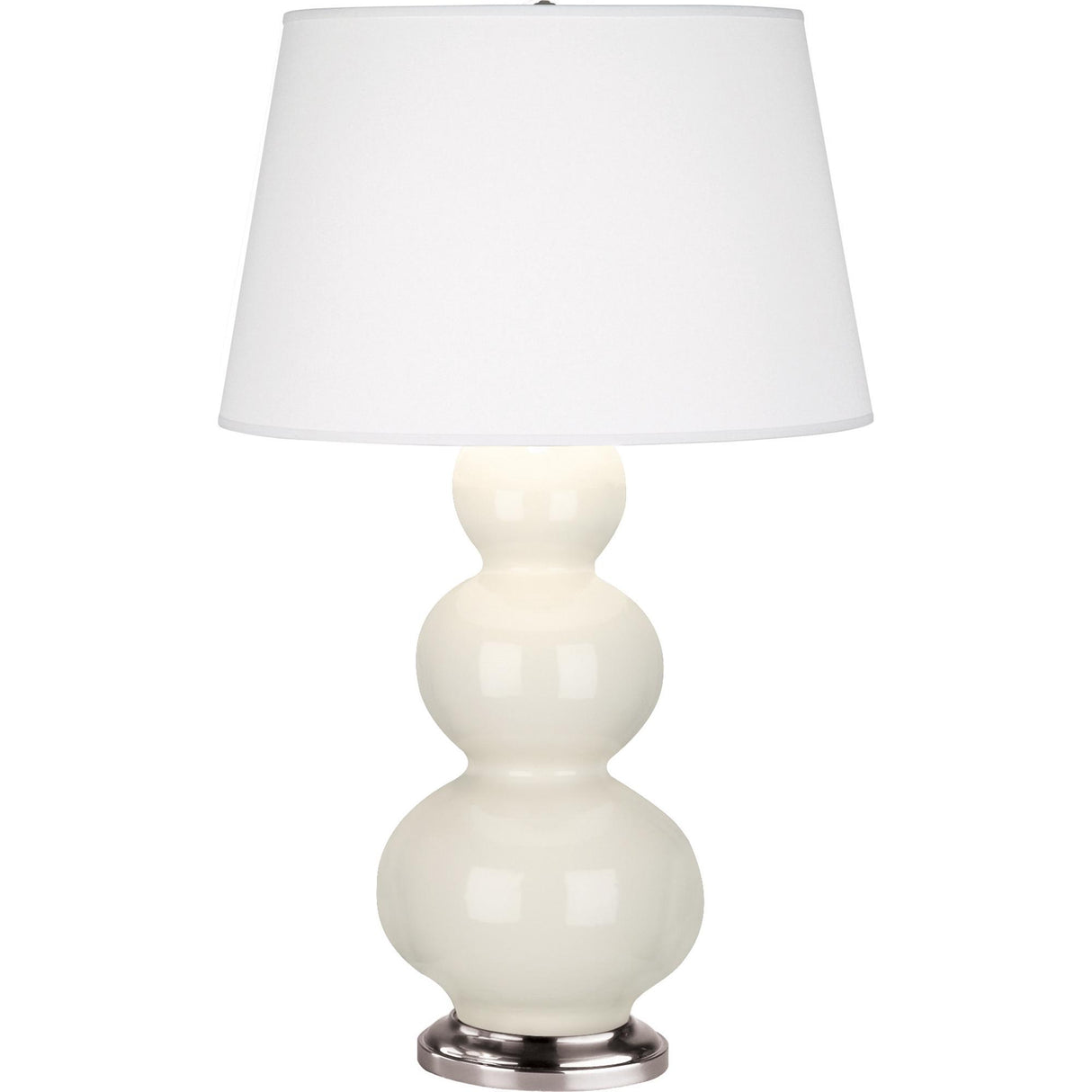 Robert Abbey (364X) 10" x 32.75" TRIPLE GOURD TABLE LAMP