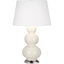 Robert Abbey (364X) 10" x 32.75" TRIPLE GOURD TABLE LAMP