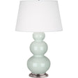 Robert Abbey (371X) 10" x 32.75" TRIPLE GOURD TABLE LAMP