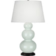 Robert Abbey (370X) 10" x 32.75" TRIPLE GOURD TABLE LAMP
