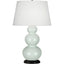 Robert Abbey (370X) 10" x 32.75" TRIPLE GOURD TABLE LAMP