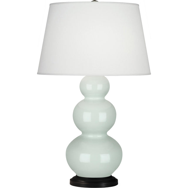 Robert Abbey (370X) 10" x 32.75" TRIPLE GOURD TABLE LAMP