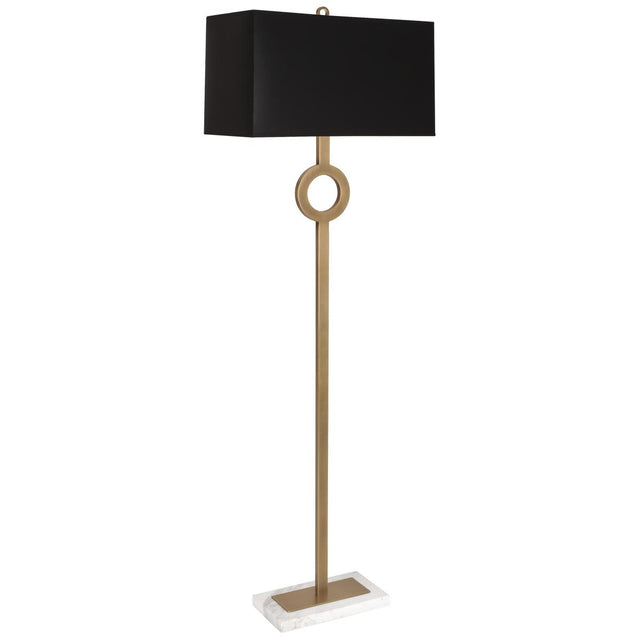Robert Abbey (406B) 13" x 62.75" OCULUS FLOOR LAMP