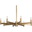 Robert Abbey (4500) 35.5" x 5.63" DELANY CHANDELIER