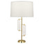 Robert Abbey (455) 6.38" x 30" ALSTON TABLE LAMP