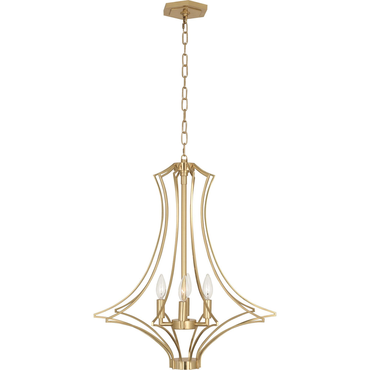 Robert Abbey (467) 22" x 24.75" GRACE CHANDELIER