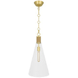 Robert Abbey (479) 11.75" x 23.63" HATTERAS PENDANT