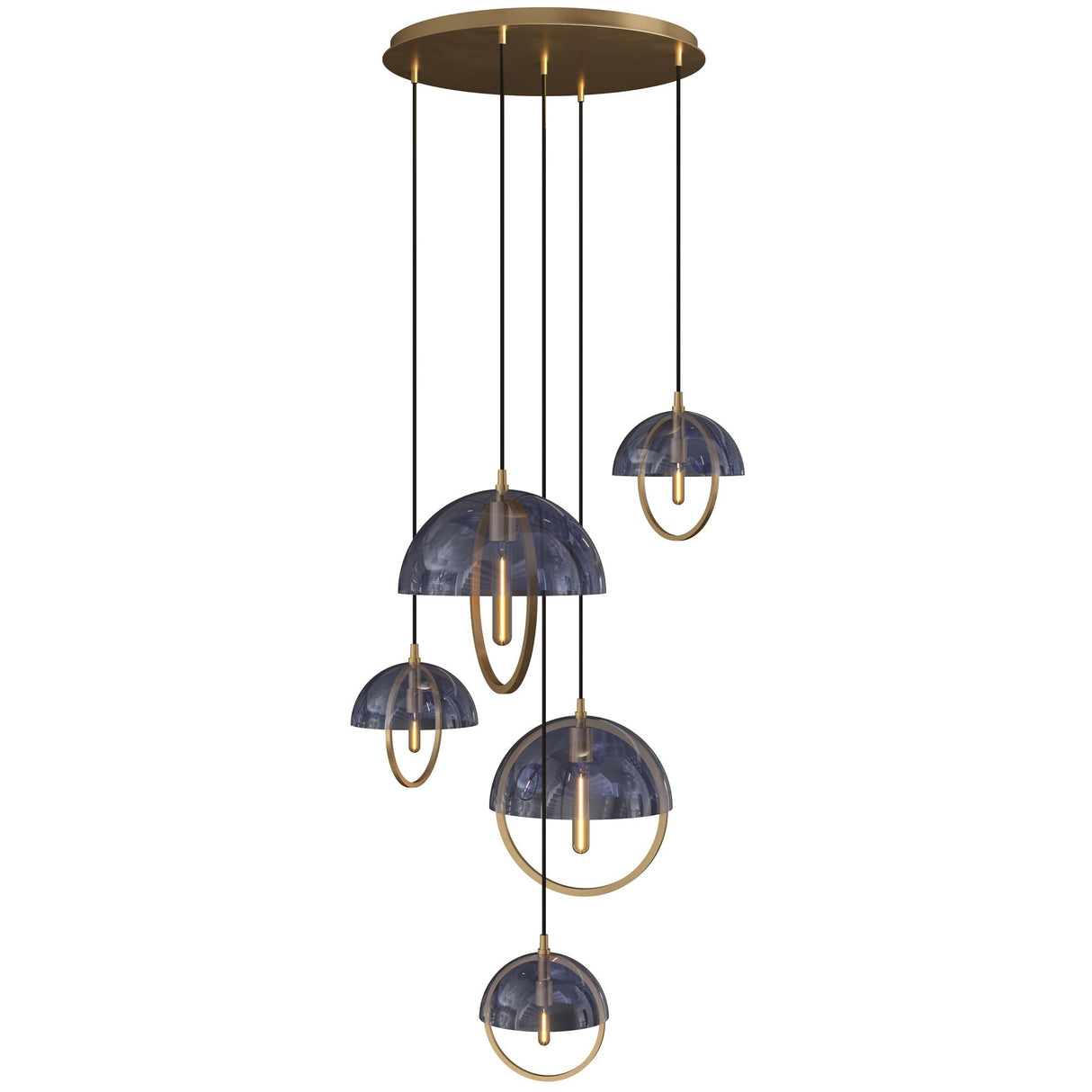 Robert Abbey (589) 30" x 30"-0" MAVISTEN EDITION COPERNICA PENDANT
