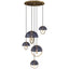 Robert Abbey (589) 30" x 30"-0" MAVISTEN EDITION COPERNICA PENDANT