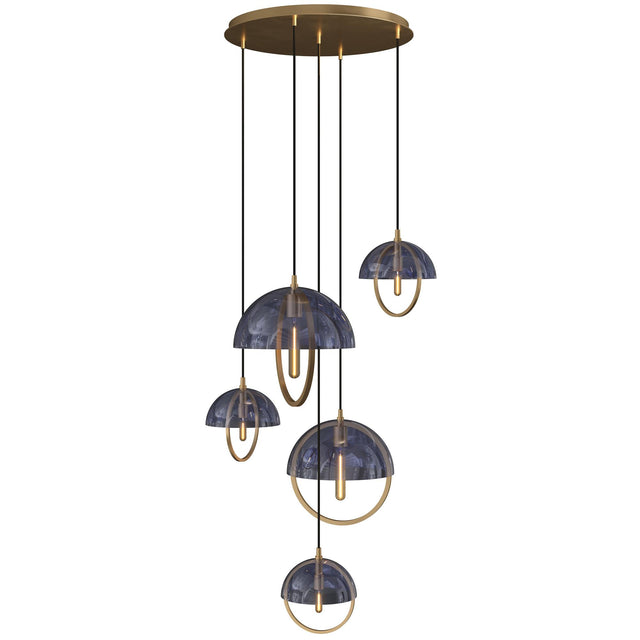 Robert Abbey (589) 30" x 30"-0" MAVISTEN EDITION COPERNICA PENDANT