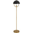 Robert Abbey (601BLK) 12.25" x 62"-0" MAVISTEN EDITION COPERNICA FLOOR LAMP