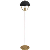 Robert Abbey (601BLK) 12.25" x 62"-0" MAVISTEN EDITION COPERNICA FLOOR LAMP