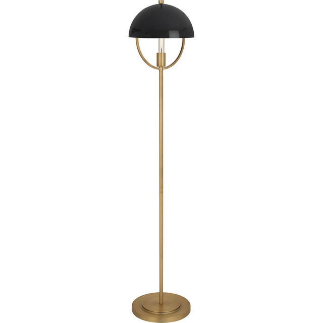 Robert Abbey (601BLK) 12.25" x 62"-0" MAVISTEN EDITION COPERNICA FLOOR LAMP