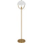 Robert Abbey (601WHT) 12.25" x 62"-0" MAVISTEN EDITION COPERNICA FLOOR LAMP