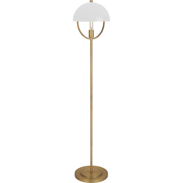 Robert Abbey (601WHT) 12.25" x 62"-0" MAVISTEN EDITION COPERNICA FLOOR LAMP