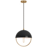 Robert Abbey (602BLK) 12.25" x 13" MAVISTEN EDITION COPERNICA PENDANT