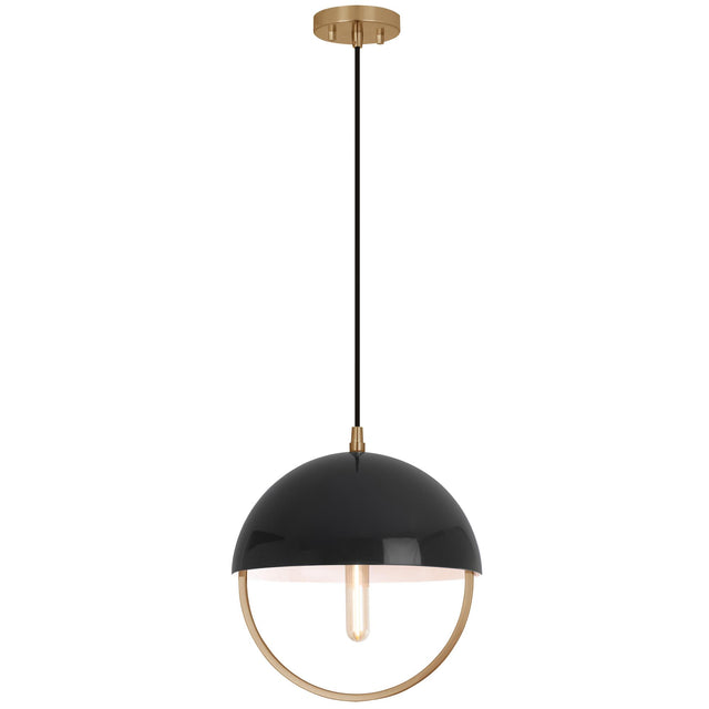 Robert Abbey (602BLK) 12.25" x 13" MAVISTEN EDITION COPERNICA PENDANT