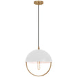 Robert Abbey (602WHT) 12.25" x 13" MAVISTEN EDITION COPERNICA PENDANT