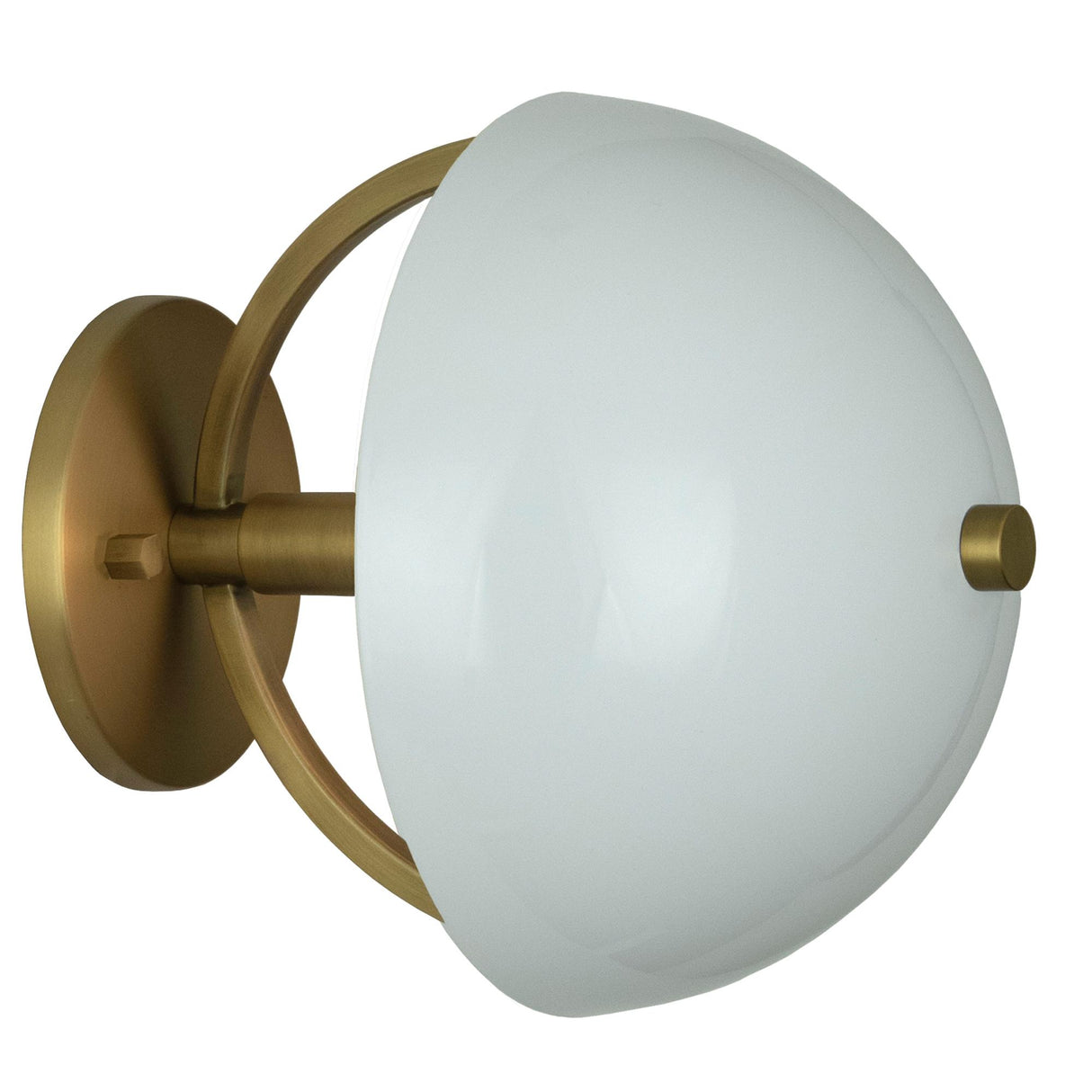 Robert Abbey (604WHT) 8.5" x 8.5" MAVISTEN EDITION COPERNICA WALL SCONCE