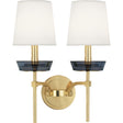 Robert Abbey (609) 14.75" x 18" CRISTALLO WALL SCONCE