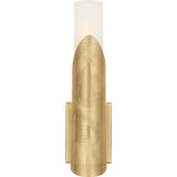 Robert Abbey (620) 4.5" x 16.5" MICHAEL BERMAN BRUT WALL SCONCE