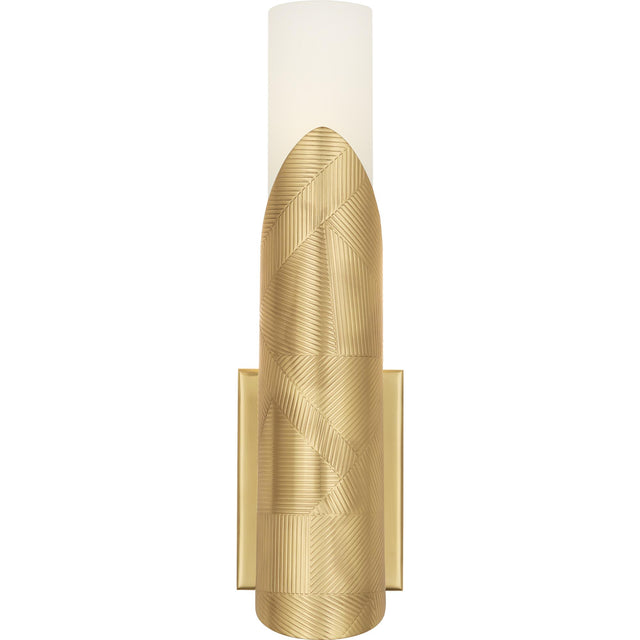 Robert Abbey (620) 4.5" x 16.5" MICHAEL BERMAN BRUT WALL SCONCE