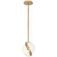 Robert Abbey (624) 7" x 8.5" MICHAEL BERMAN BRUT PENDANT