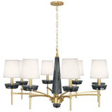 Robert Abbey (625) 41" x 23.25" CRISTALLO CHANDELIER
