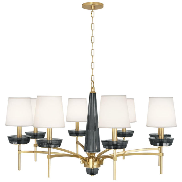 Robert Abbey (625) 41" x 23.25" CRISTALLO CHANDELIER