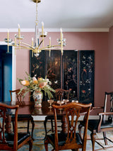 Robert Abbey (625C) 41" x 23.25" CRISTALLO CHANDELIER