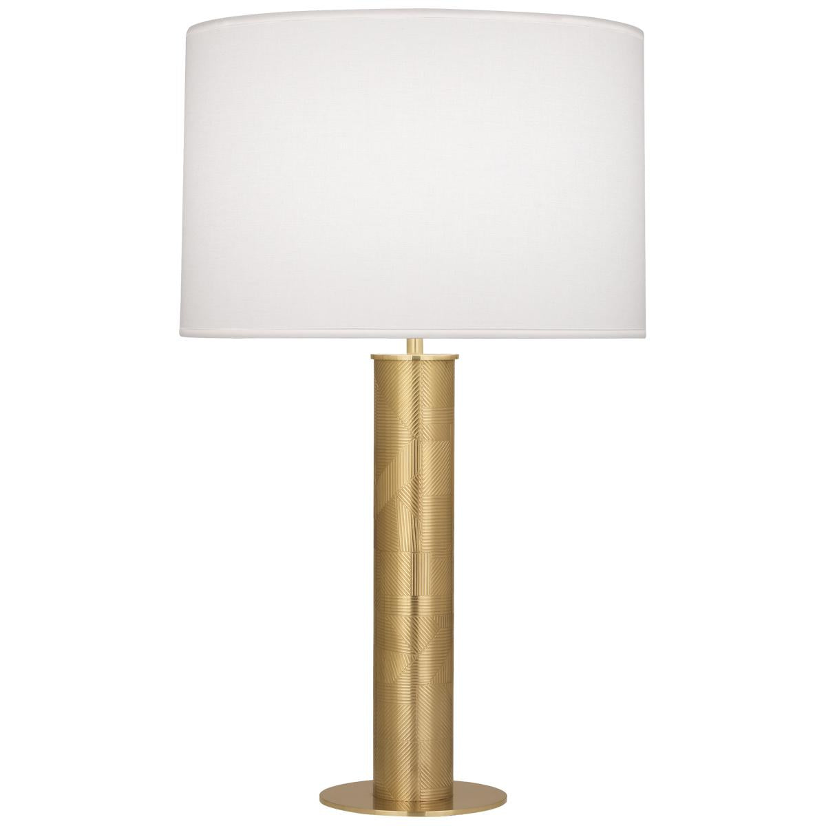 Robert Abbey (627) 7" x 28.75" MICHAEL BERMAN BRUT TABLE LAMP