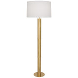 Robert Abbey (628) 10" x 62.25" MICHAEL BERMAN BRUT FLOOR LAMP