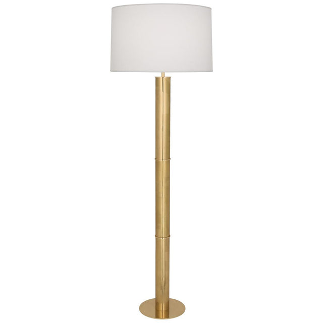 Robert Abbey (628) 10" x 62.25" MICHAEL BERMAN BRUT FLOOR LAMP