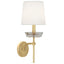 Robert Abbey (629C) 6.5" x 18.38" CRISTALLO WALL SCONCE