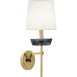 Robert Abbey (629) 6.5" x 18.38" CRISTALLO WALL SCONCE