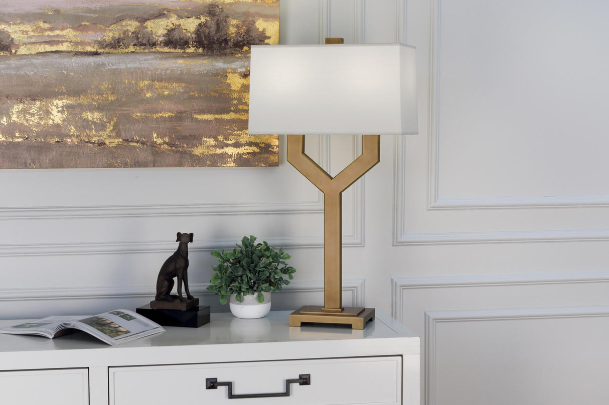 Robert Abbey (820) 11.25" x 34.25" VALERIE TABLE LAMP