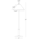 Robert Abbey (703) 7" x 30.88" AARON TABLE LAMP