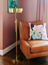 Robert Abbey (914) 13.5" x 43.75" ELLIOTT FLOOR LAMP