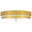 Robert Abbey (917) 16" x 4.63" ELLIOTT FLUSHMOUNT