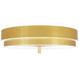 Robert Abbey (917) 16" x 4.63" ELLIOTT FLUSHMOUNT