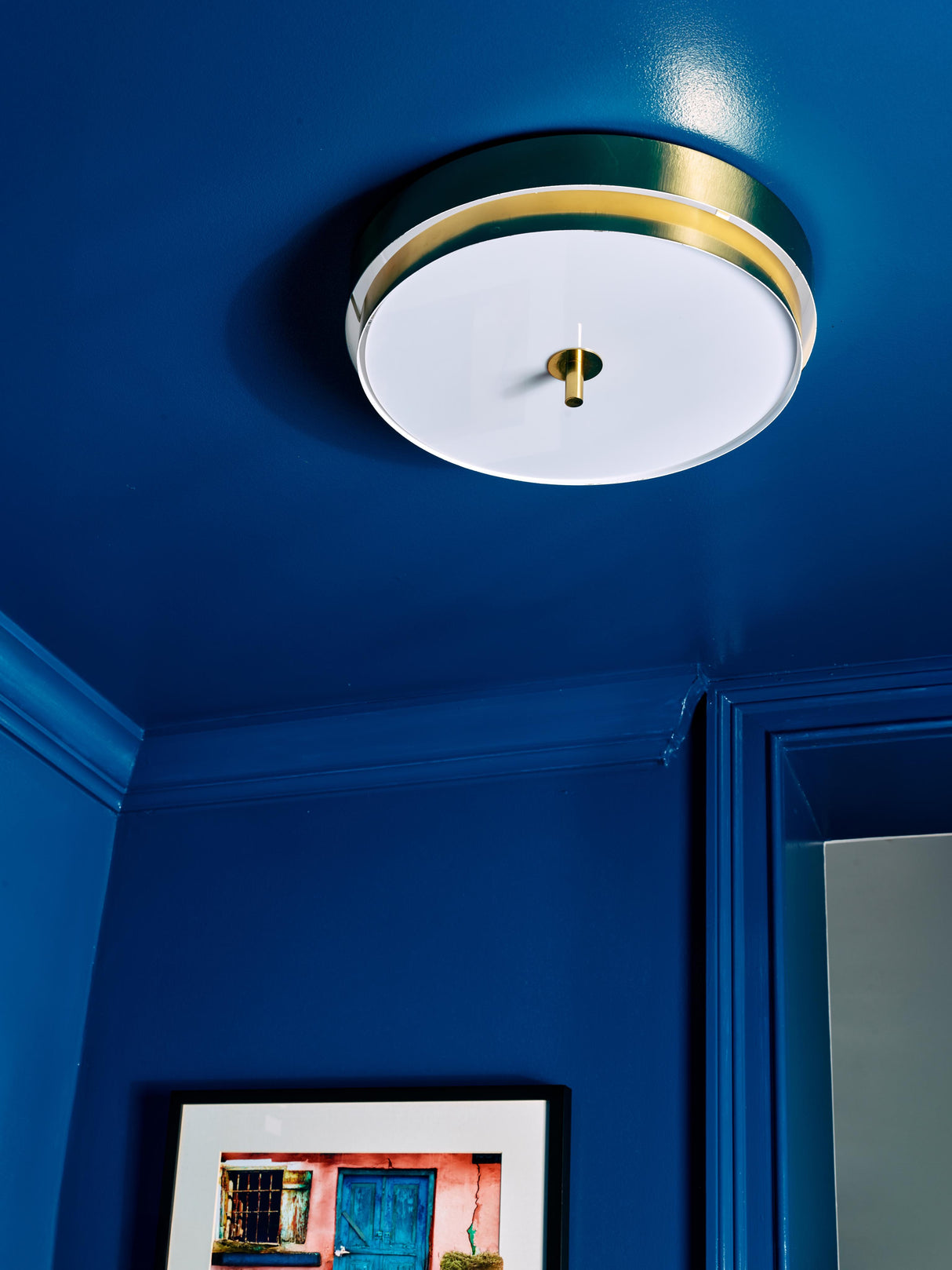 Robert Abbey (917) 16" x 4.63" ELLIOTT FLUSHMOUNT