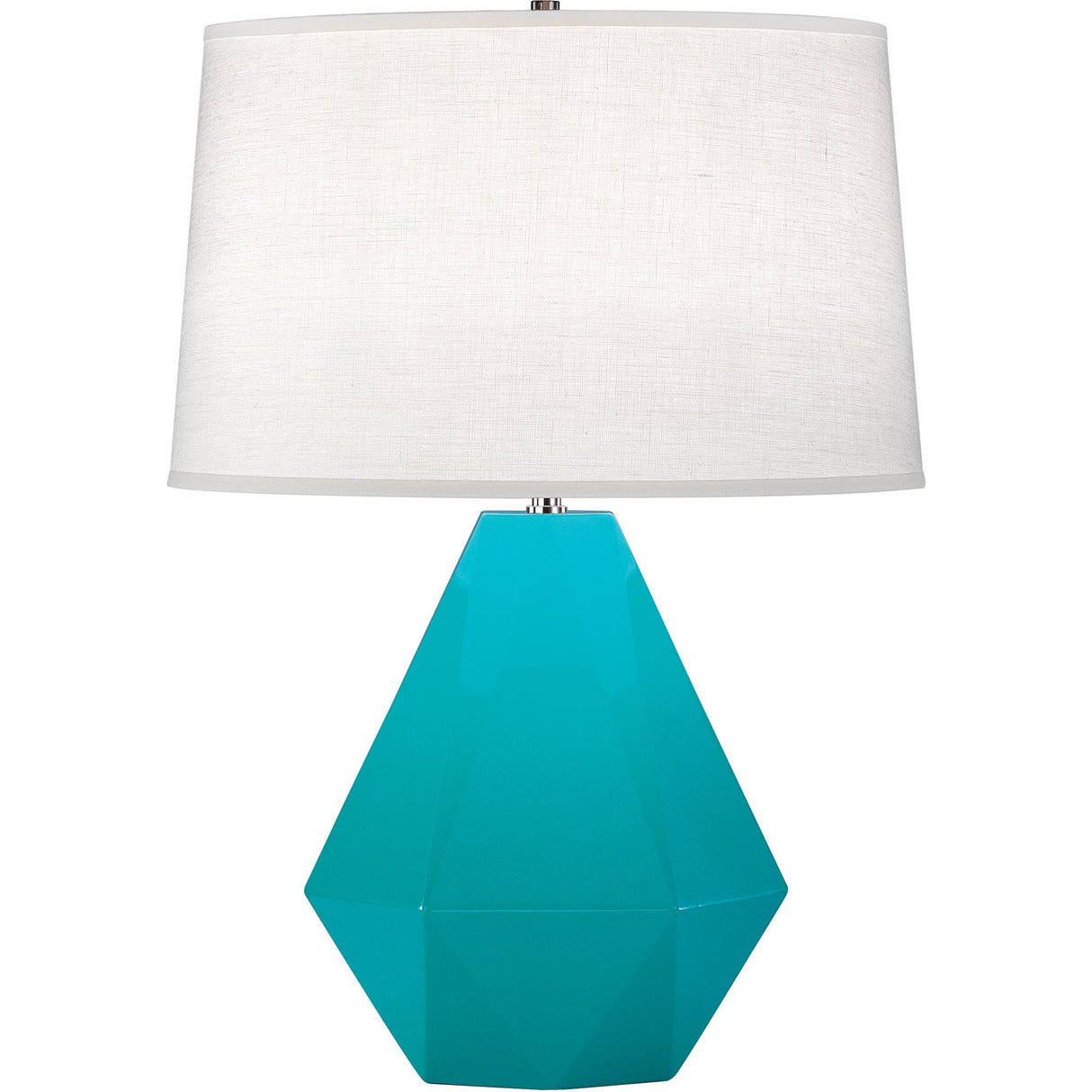 Robert Abbey (943) 10.25" x 22.5" DELTA TABLE LAMP