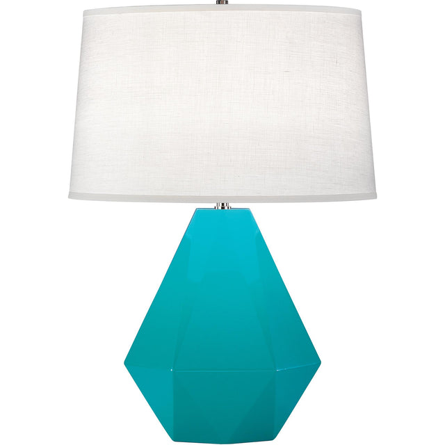 Robert Abbey (943) 10.25" x 22.5" DELTA TABLE LAMP