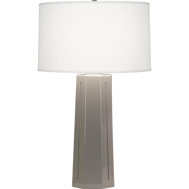 Robert Abbey (972) 6.5" x 25.88" MASON TABLE LAMP