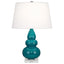 Robert Abbey (A293X) 7.25" x 24" SMALL TRIPLE GOURD ACCENT LAMP